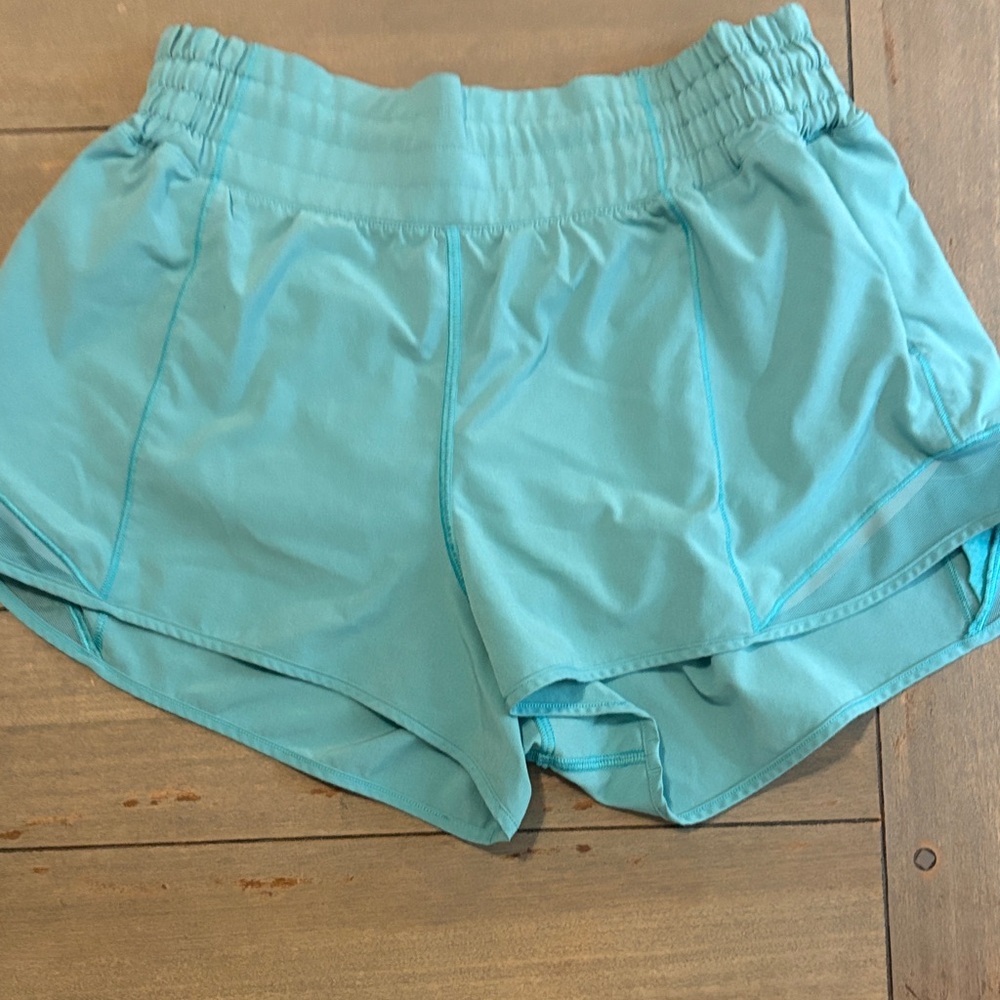 lululemon Teal Athletic Shorts